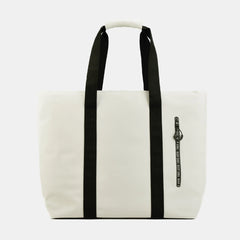 Casual koelshopper en strandtas - Creme