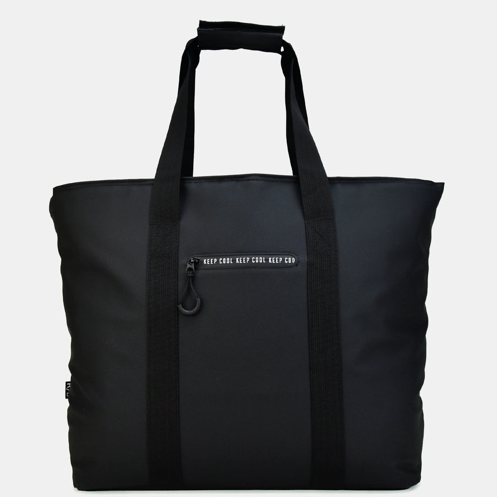 Casual koelshopper en strandtas - Zwart
