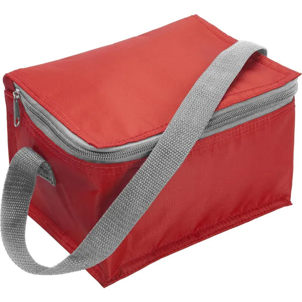 koeltas draagband 6 blikjes rood 5 183604