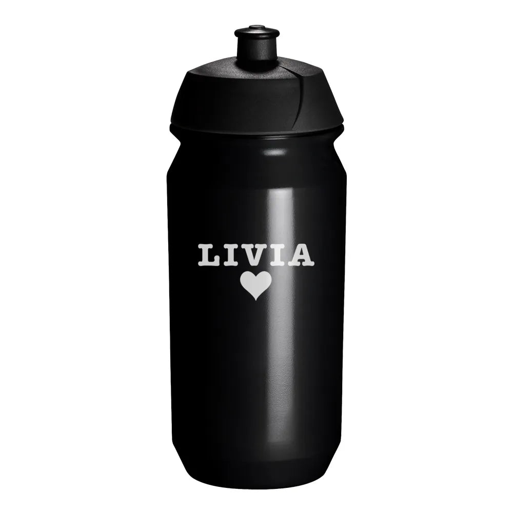bidon shiva 500 ml zwart met logo 2322300