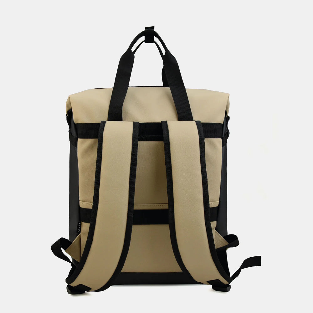 Casual koel-fiets-rugzak met fietshaken - Beige