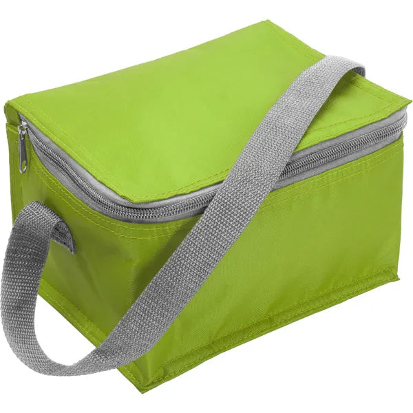 koeltas draagband 6 blikjes groen 9 183604