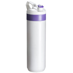 Fuse Lifestyle Bottle – Sportieve Bidon met Fruitinfuser - Lavender Wit