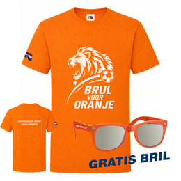 WK-actie Brul voor Oranje 24F110 voorzijde en achterzijde