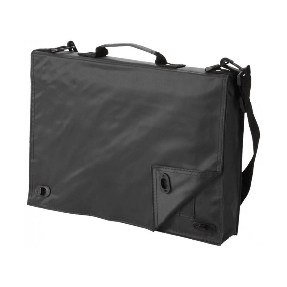 Documententas met schouderband 38 × 32 cm, Zwart - MZ_45