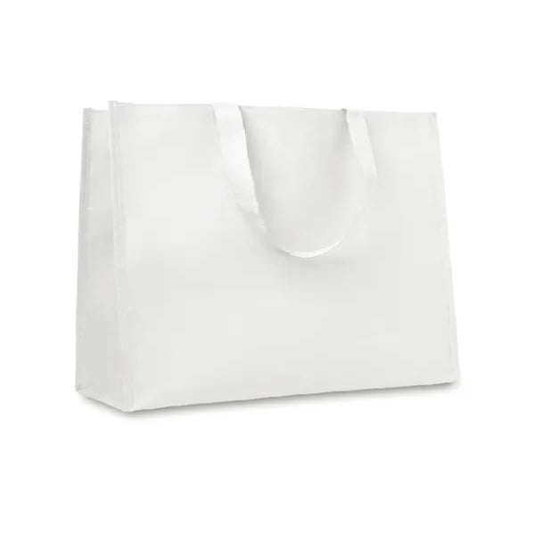 mz p4 264 papier boodschappentas sale wit met korting