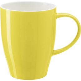 Porseleinen mok Paula 350 ml, Geel - MZ181124