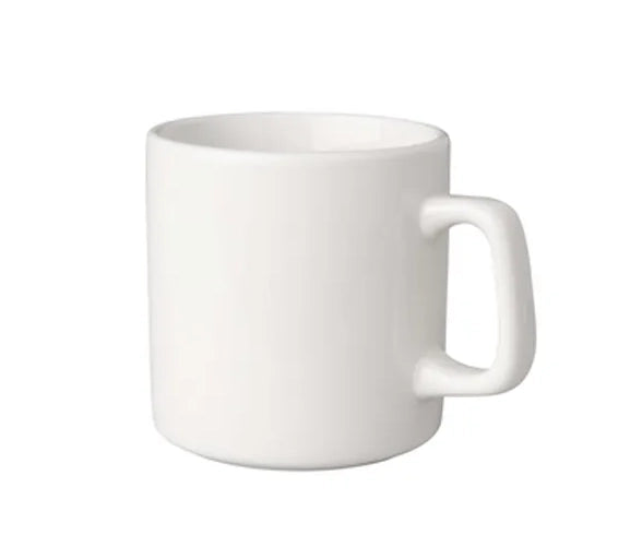 Mammoet Brabant porseleinen mok 200 ml, Wit - MZ508358