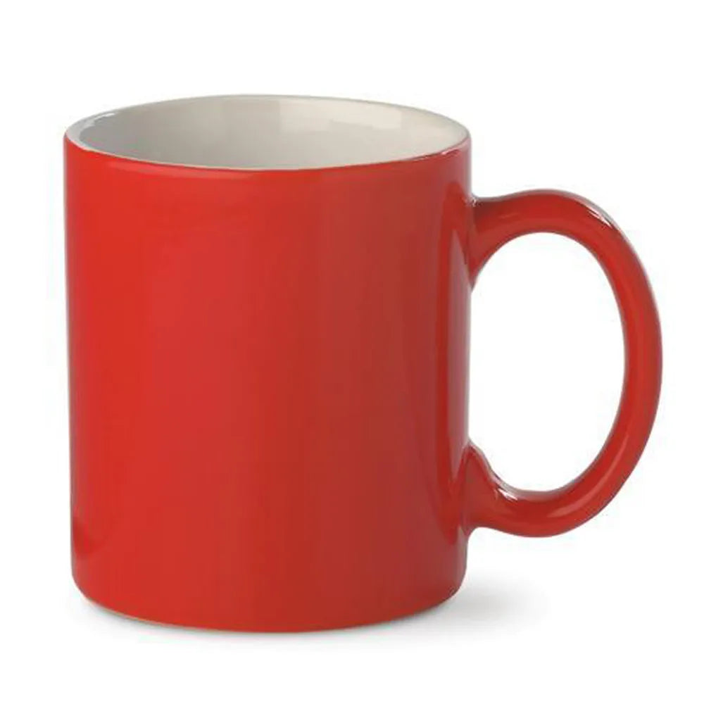 Porseleinen mok Oslo 300 ml, Rood - MZ98090