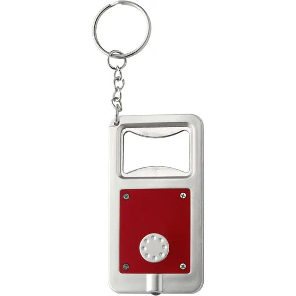 sleutenhanger bedrukken flesopener rood 181987