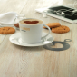 Cappuccino kop en schotel | Porselein | 180 ml