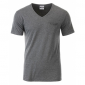 T-shirt | V-hals | Borstzakje | James+Nicholson