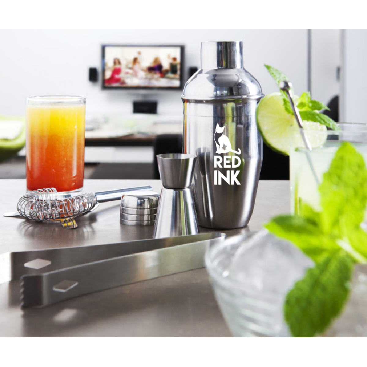 Cocktailset | Shaker | Maatbeker
