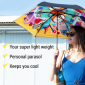 Personal Parasol | UV-protection | Yellow
